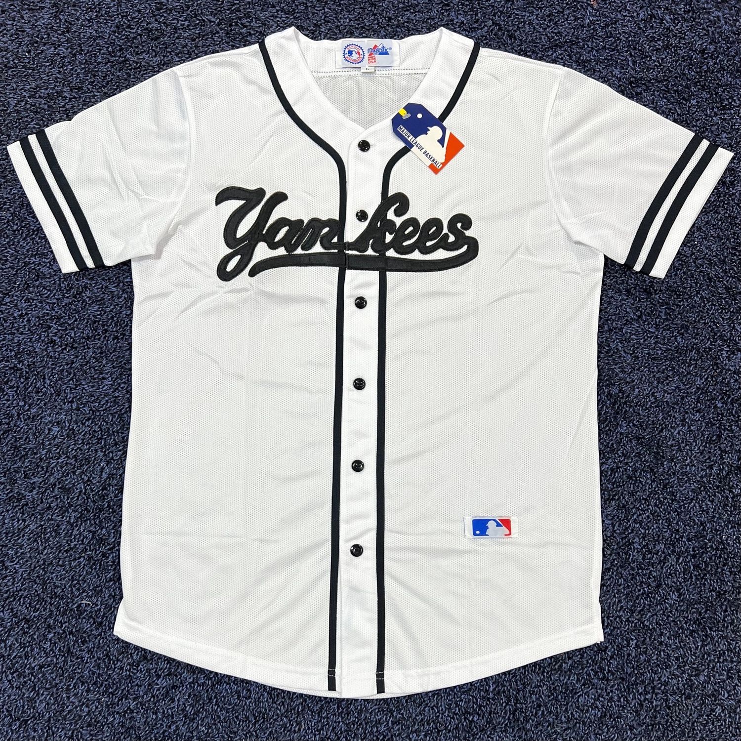 Beisbolera Yankees | detalles negros | Talla XL