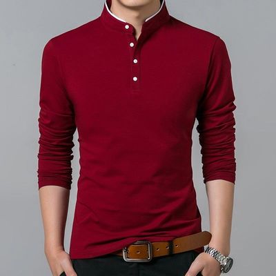 TSHIRT | detalles botones cuello chino | S M | corinta