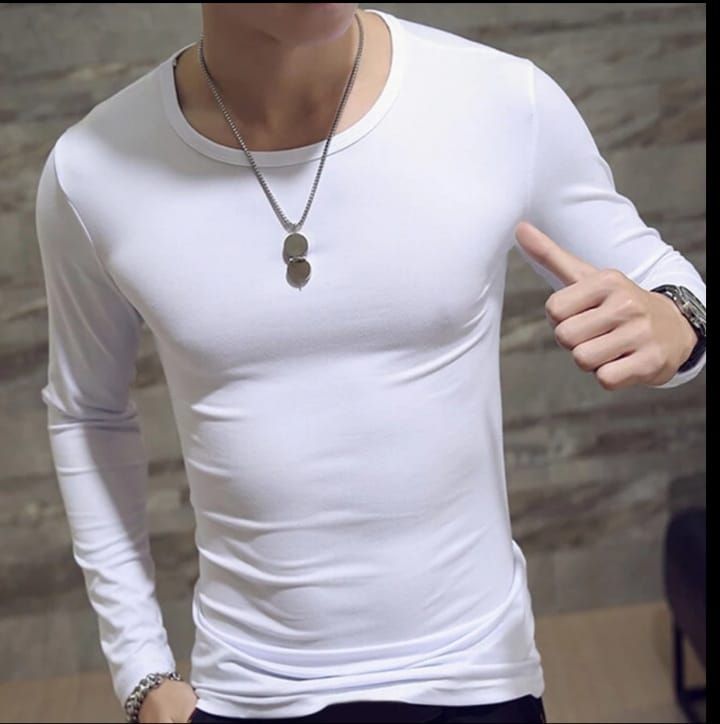 TSHIRT | cuello redondo | S M L | white