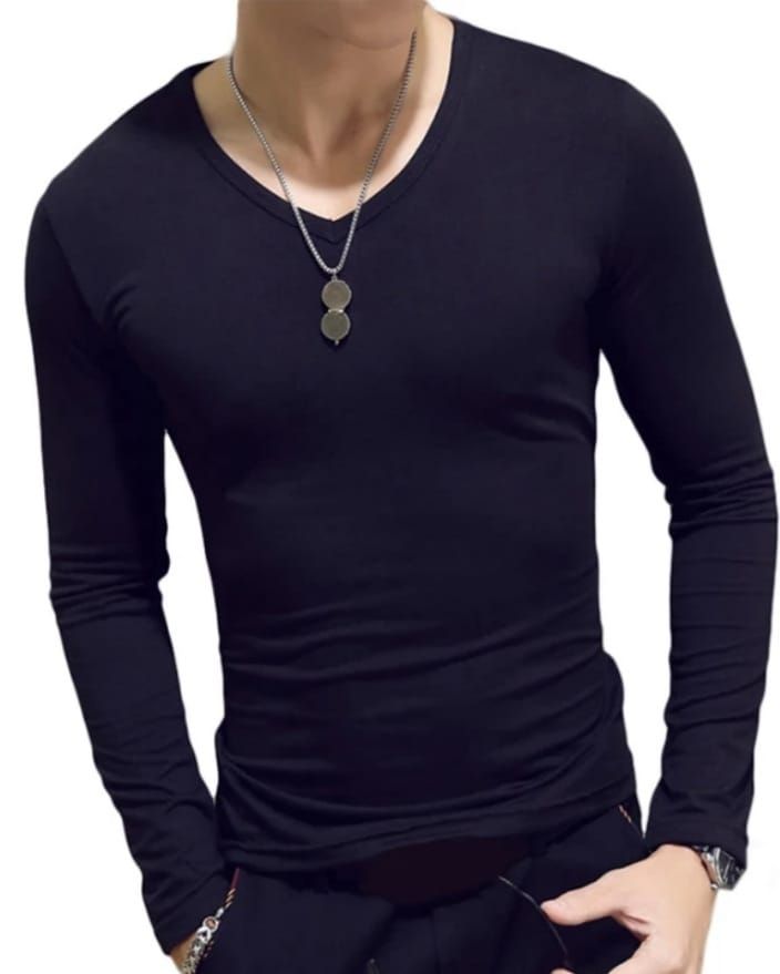 TSHIRT | cuello V | S M L | black