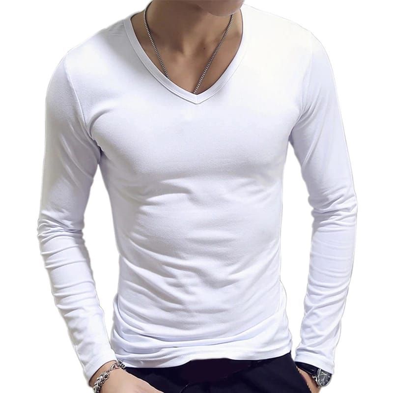 TSHIRT | cuello V | S M L | white