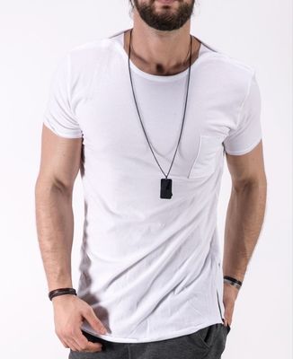 TSHIRT | detalles en hombros, bolsita y zíper | S M