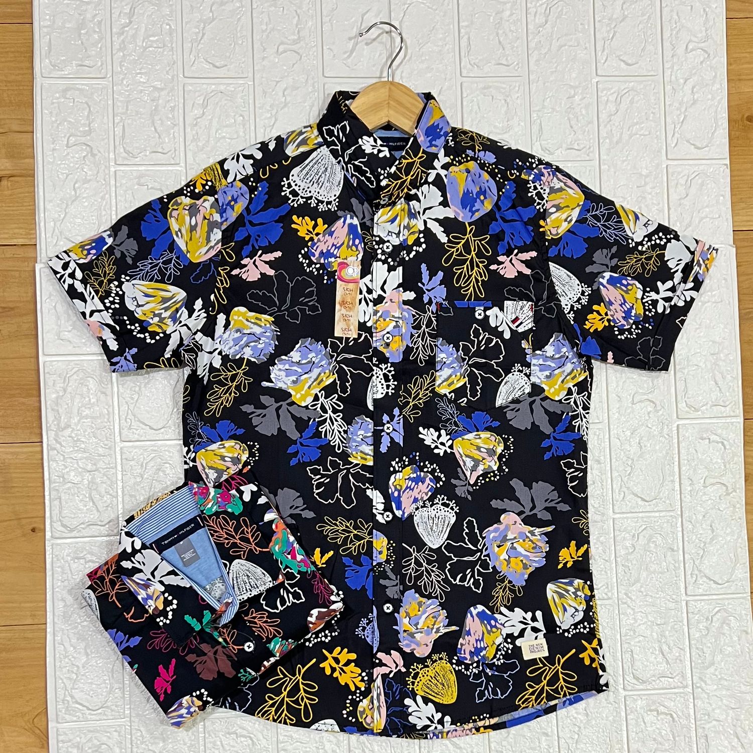 Camisa juvenil | floreada | Talla Small