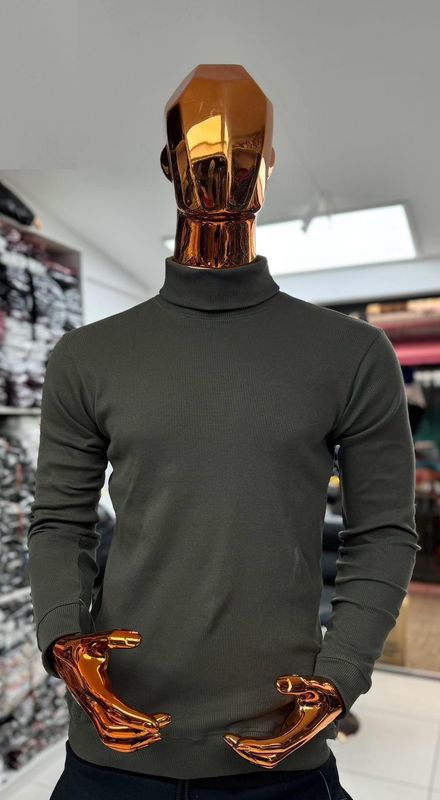T-Shirt Cuello de Tortuga - Verde - Unitalla S|M|L