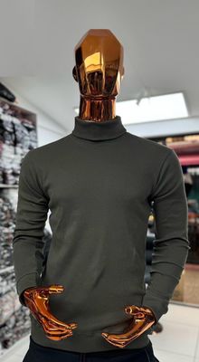 T-Shirt Cuello de Tortuga - Verde - Unitalla S|M|L
