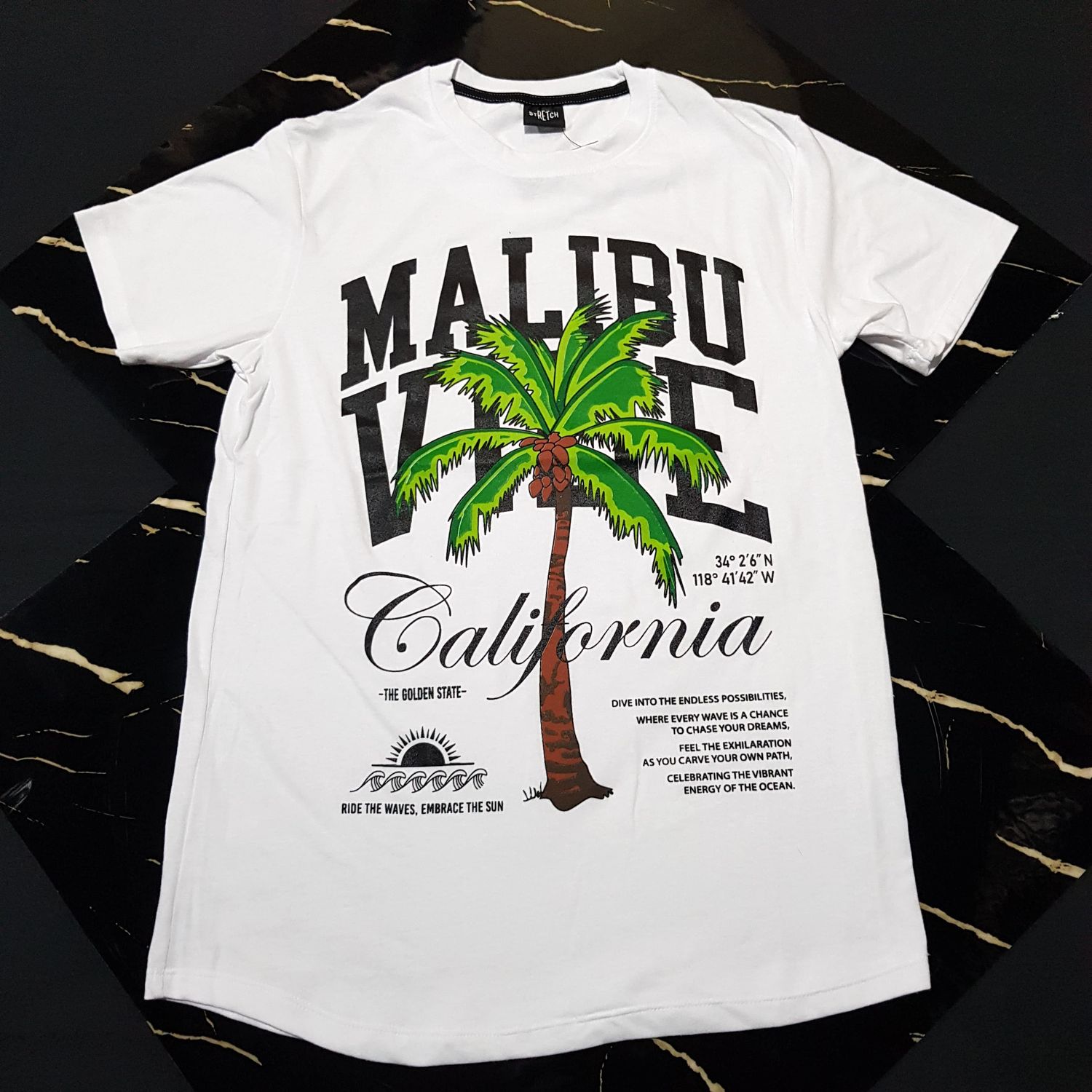 T-Shirt MALIBÚ - blanca - Unitalla S|M