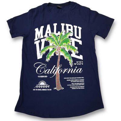 T-Shirt MALIBÚ - azul/blanco - Unitalla S|M