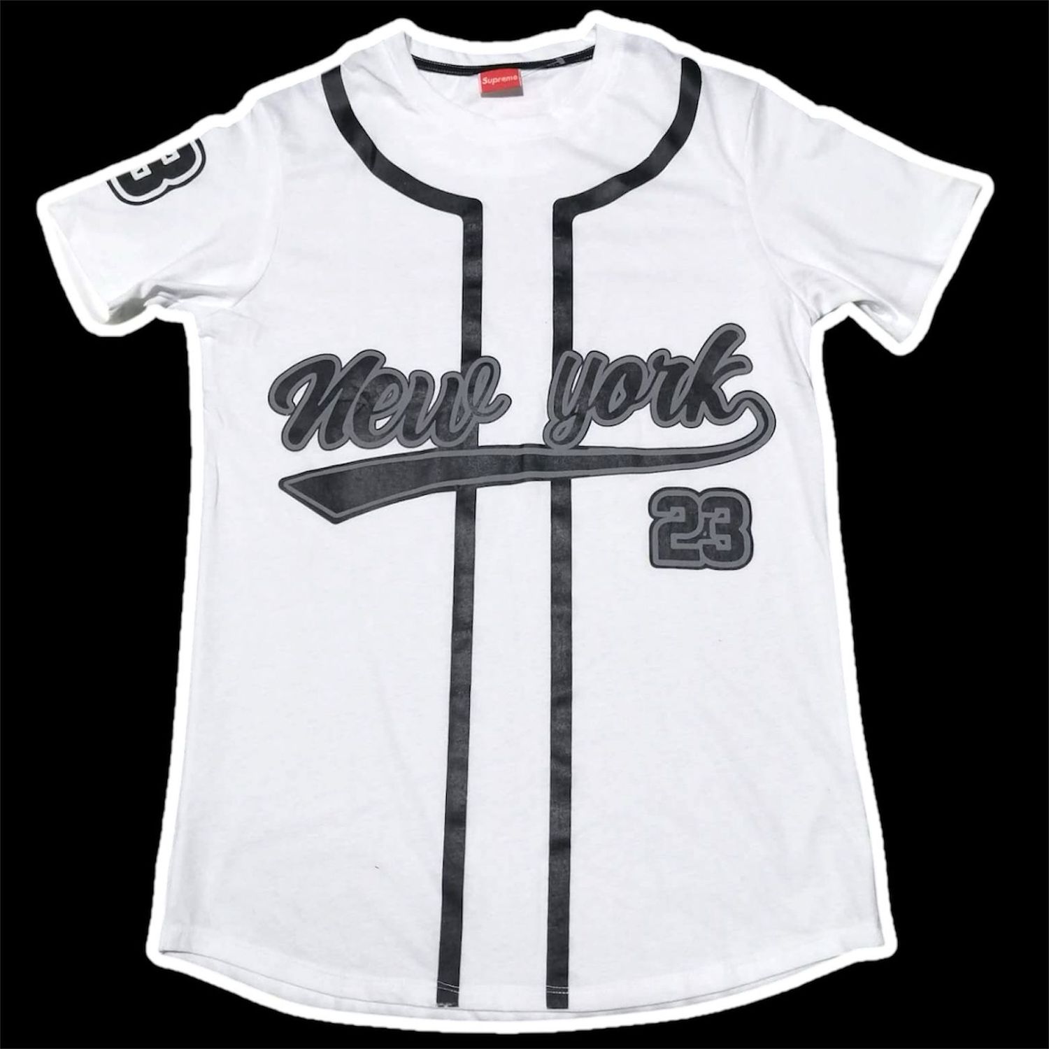 T-Shirt New York - blanca - Unitalla S|M