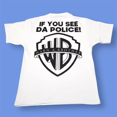 OVERSIZE - Warn a Brother - blanca | Única Talla M L XL