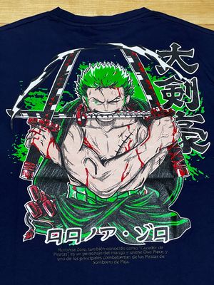 T-Shirt 𝑫𝒆𝒎𝒐𝒏 𝑺𝒍𝒂𝒚𝒆𝒓: AZUL - Unitalla S|M