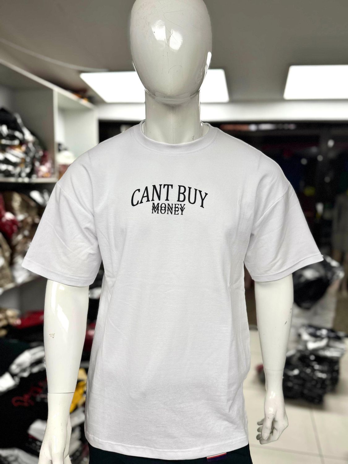 OVERSIZE - Money Can&#39;t Buy  - White | Única Talla M/L XL