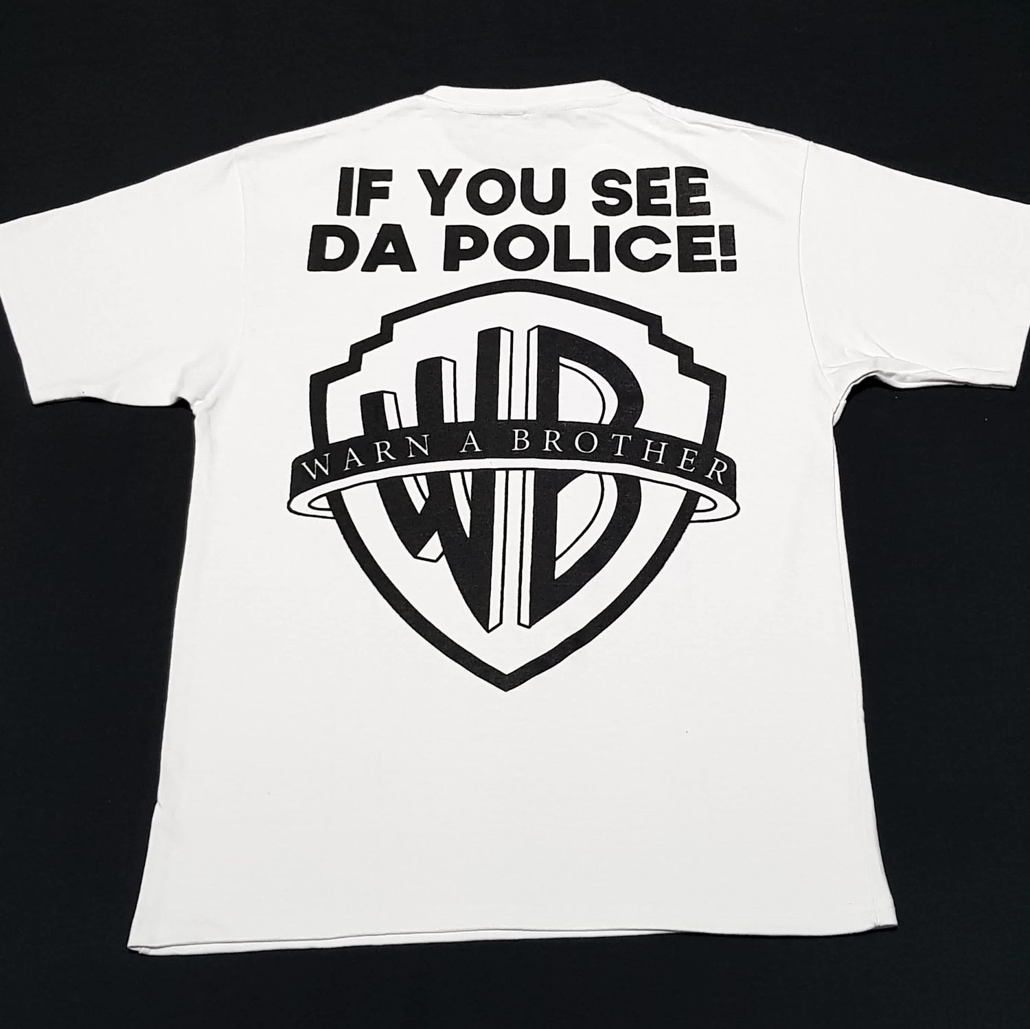 OVERSIZE - Warn a Brother - blanca | Única Talla M|L XL
