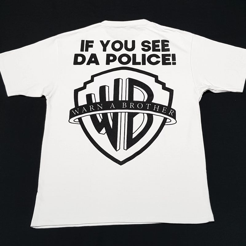 OVERSIZE - Warn a Brother - blanca | Única Talla M|L XL
