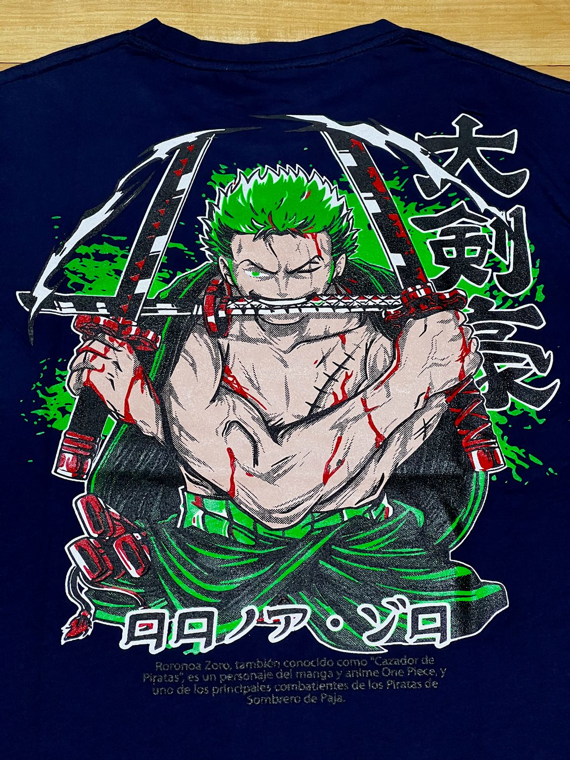 T-Shirt 𝑫𝒆𝒎𝒐𝒏 𝑺𝒍𝒂𝒚𝒆𝒓: AZUL - Unitalla S|M