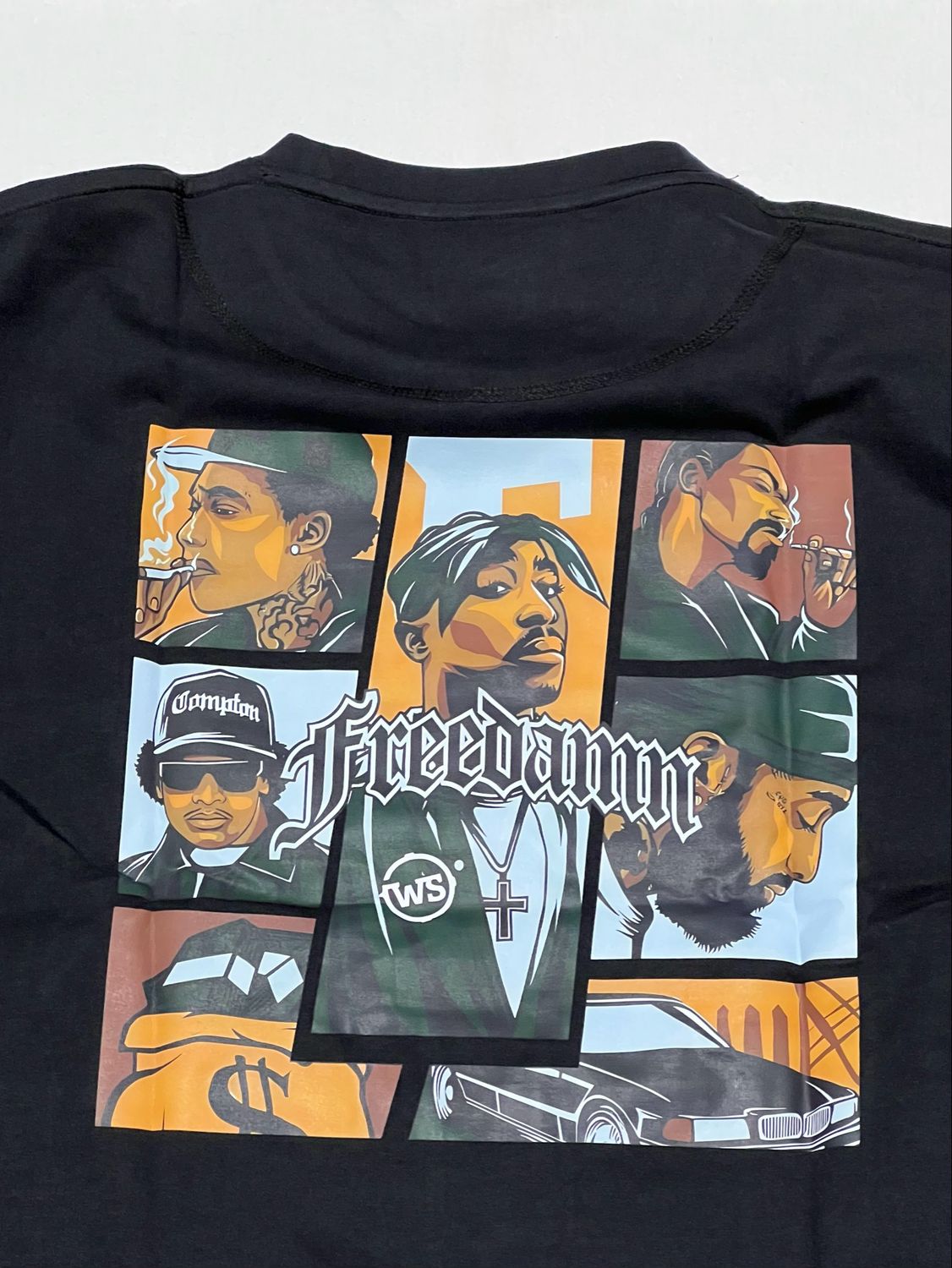 OVERSIZE - Freedamn GTA - negra | Unitalla M L