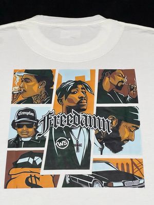 OVERSIZE - Freedamn GTA - blanca | Unitalla M L