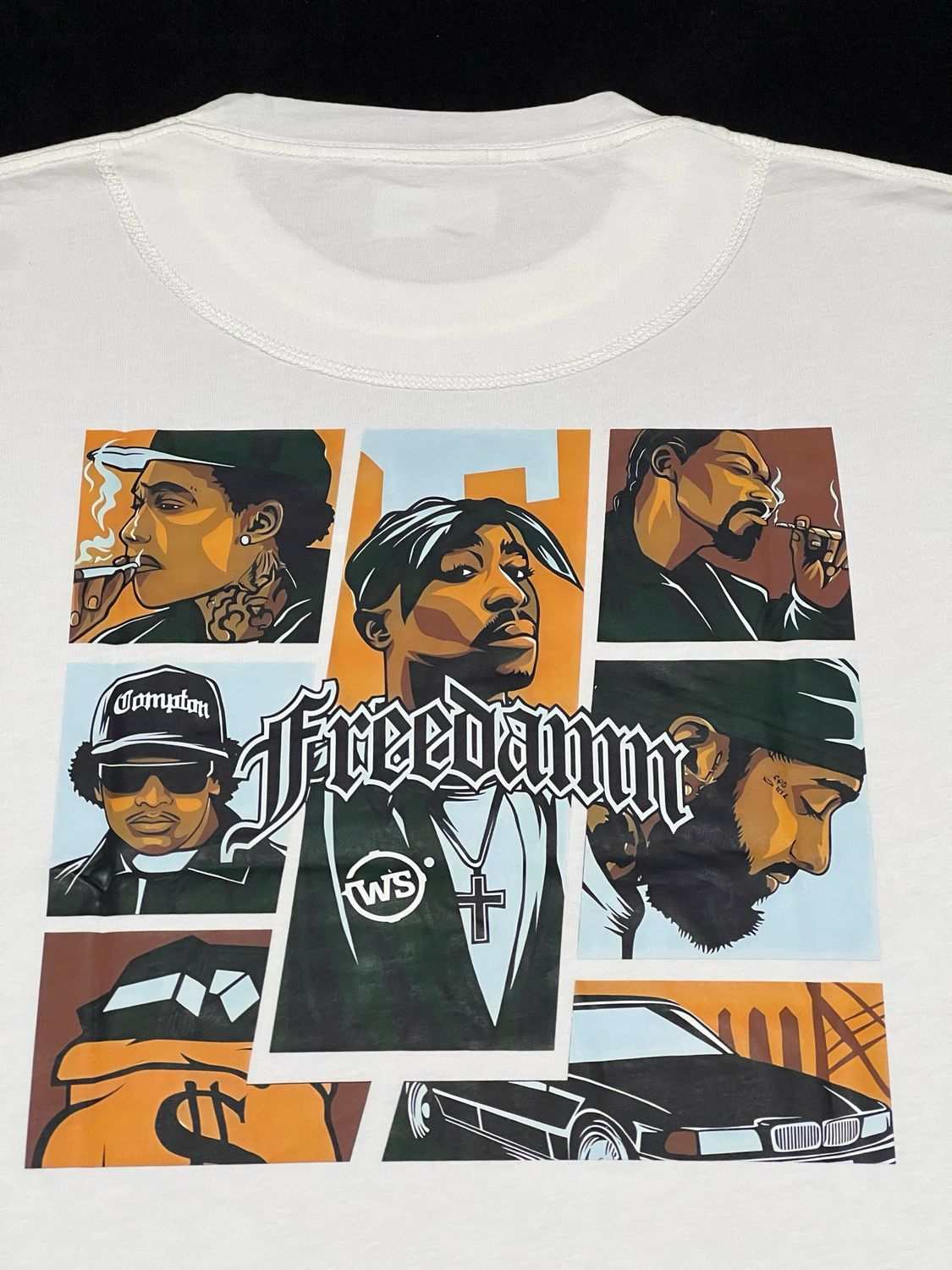OVERSIZE - Freedamn GTA - blanca | Unitalla M L