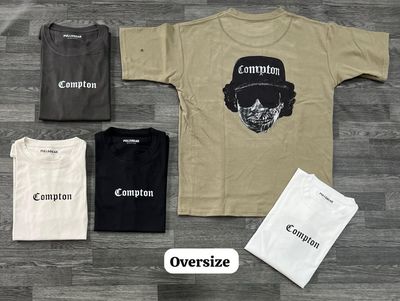 OVERSIZE - Compton - Negra | Unitalla M L