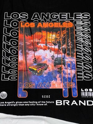 OVERSIZE - Los Ángeles - Negra | Unitalla M L
