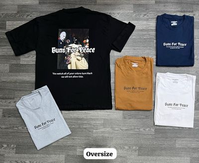 OVERSIZE - Peace - Negra | Unitalla M L