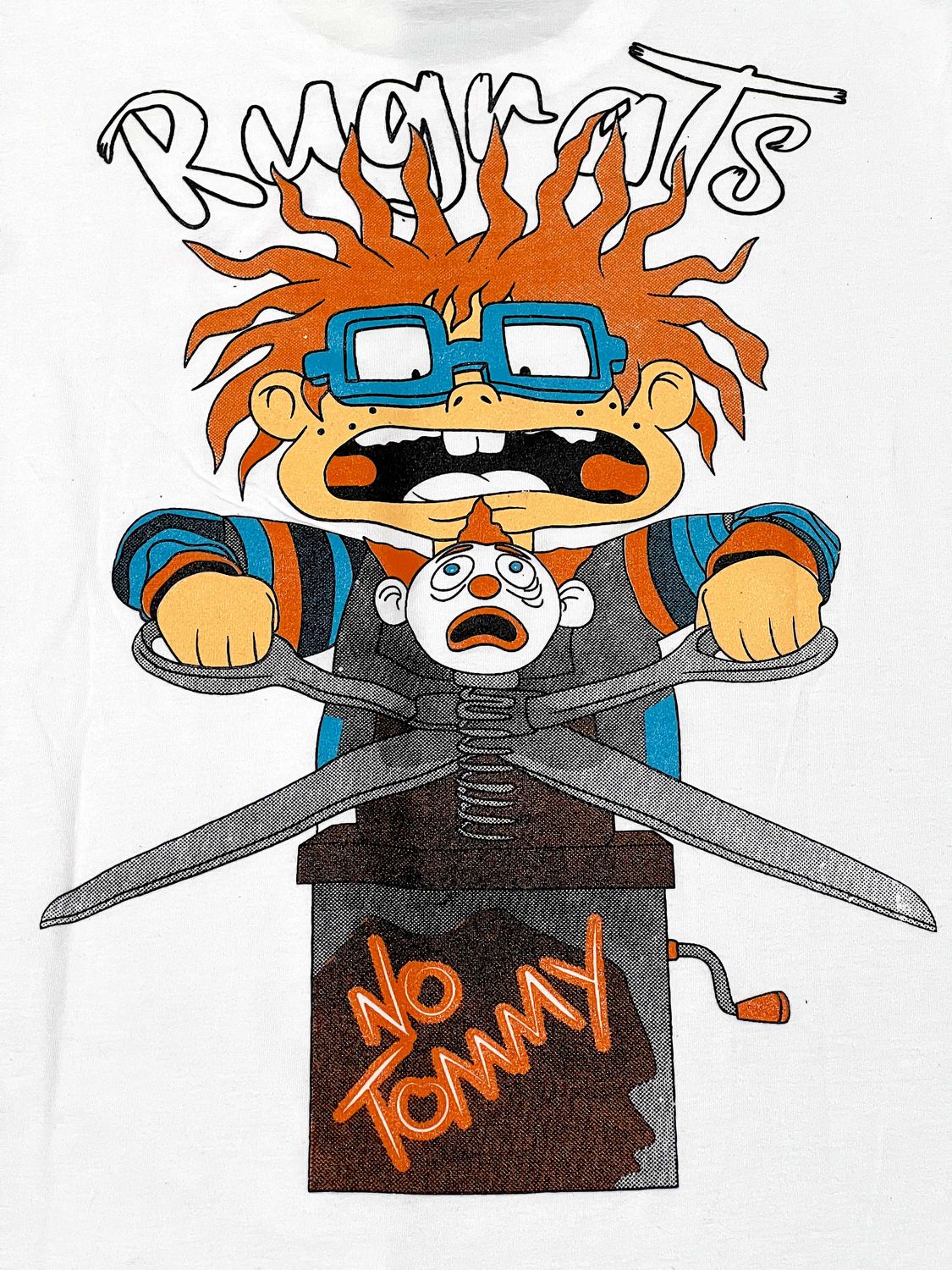 T-Shirt Carlitos Finster | Rugrats - blanca - Unitalla S|M