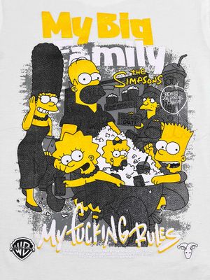 T-Shirt Mi gran familia - blanca - Unitalla S|M