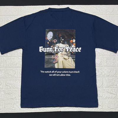 OVERSIZE - Peace - Azul | Unitalla M L
