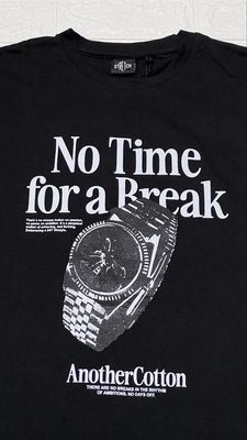 OVERSIZE - No Time - Negra | Única Talla M|L XL