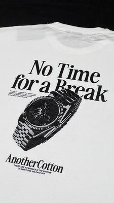 OVERSIZE - No Time - Blanca | Única Talla M|L XL