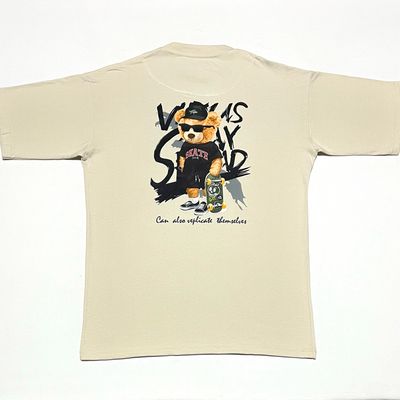 OVERSIZE - Osito SKATE - beige | M L