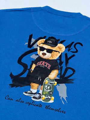 *OVERSIZE - Osito SKATE - celeste | M L