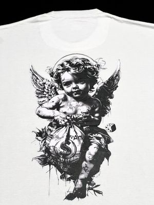 OVERSIZE - Ángel $$ - blanca | M L