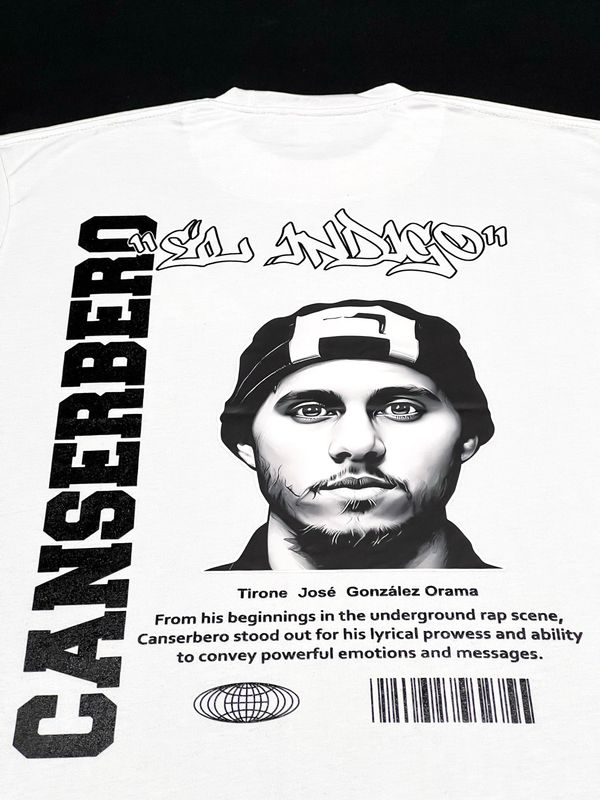 *OVERSIZE - Canserbero - blanca | M L