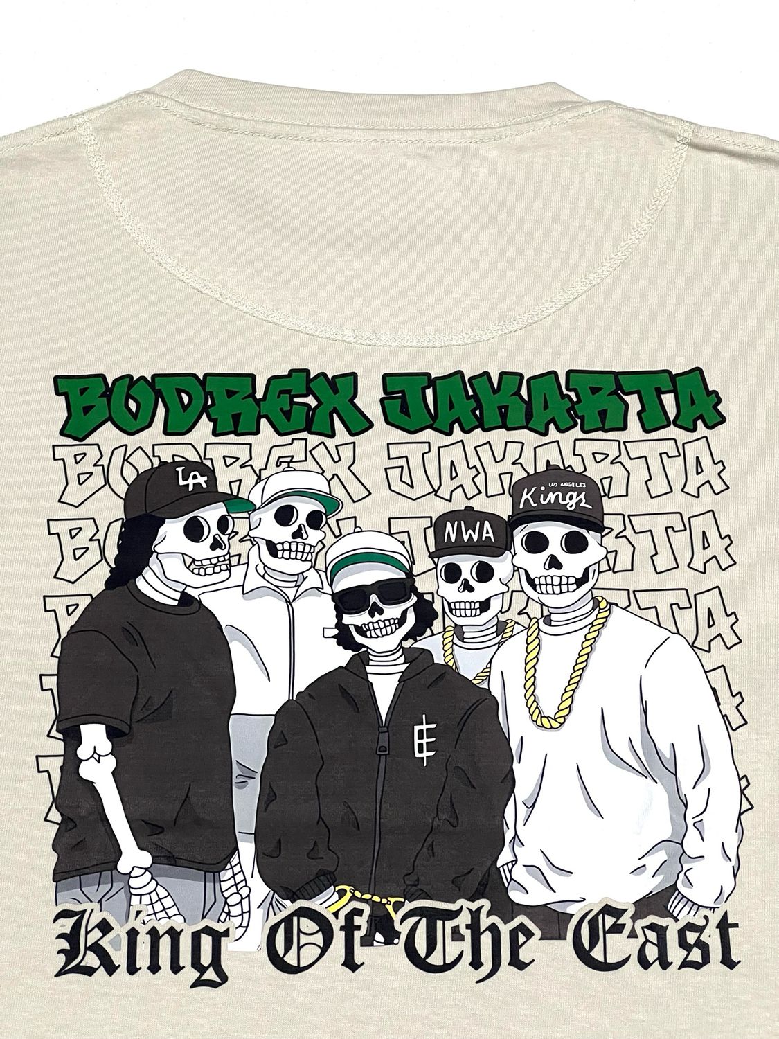 OVERSIZE - Kings of the East - beige | M L
