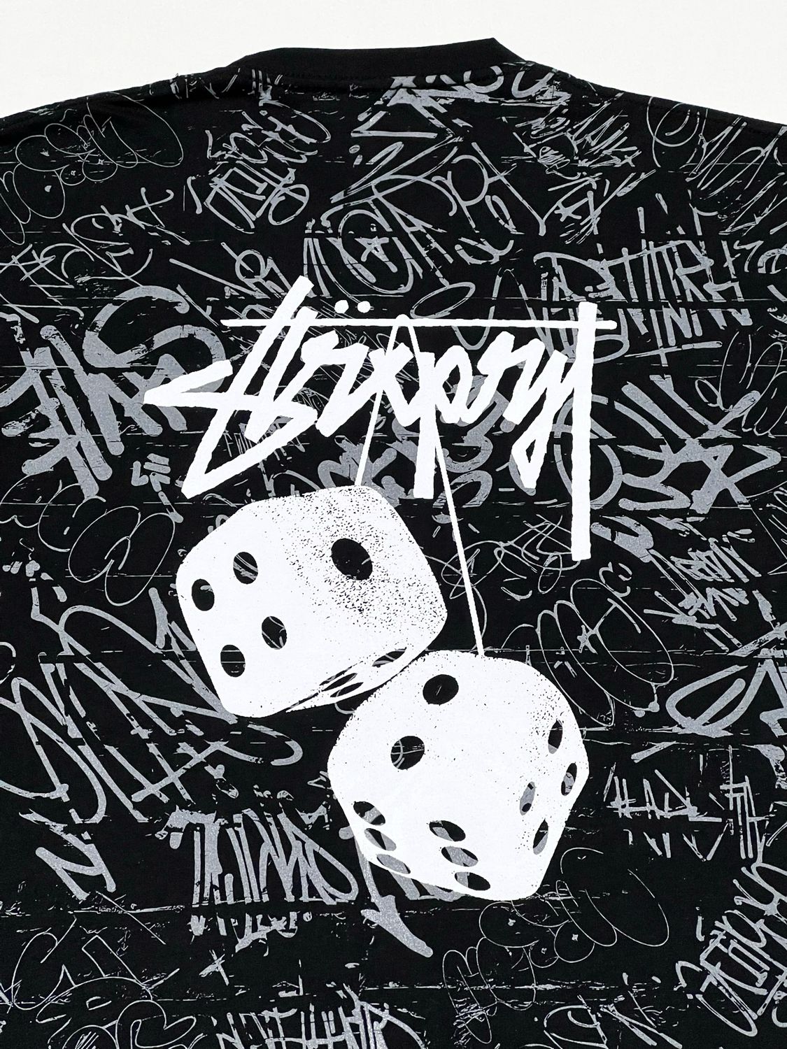 OVERSIZE - Stussy Grafitti - negra | M L