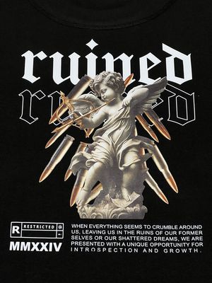 OVERSIZE - Ruined - negra | M L