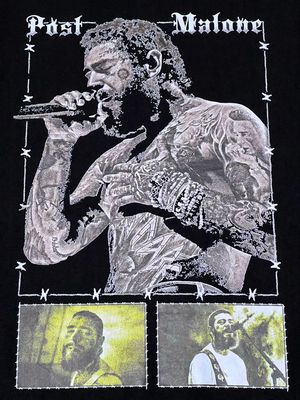 OVERSIZE - Post Malone - Personalizada | Única Talla M|L XL