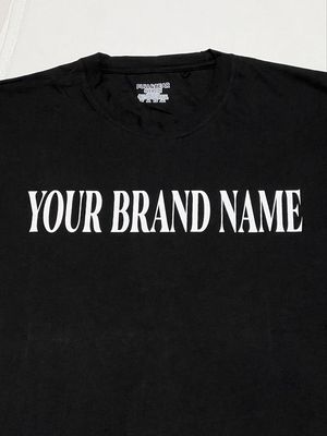 OVERSIZE - Brand Your Name - negra | M L