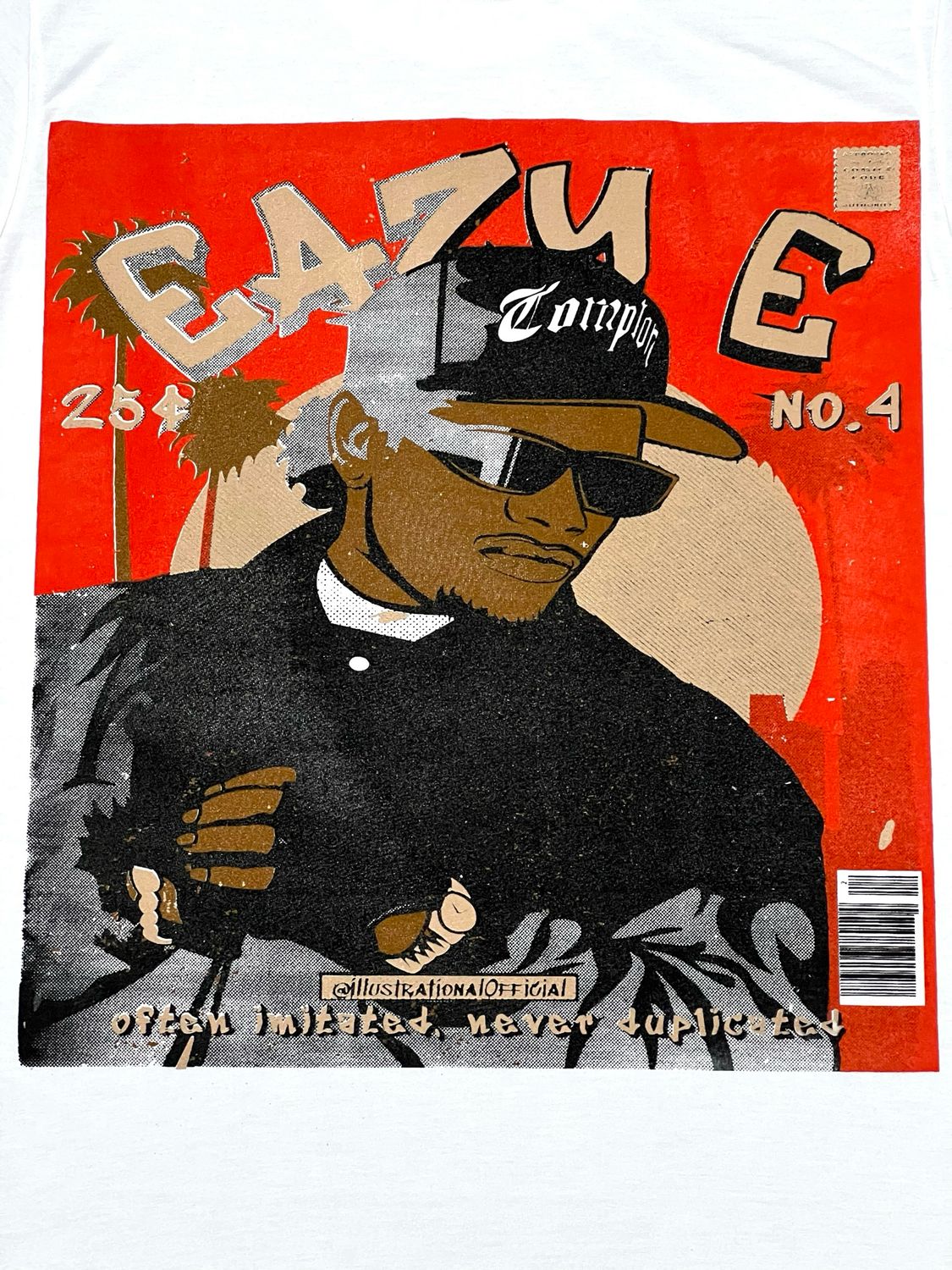 T-Shirt Eazy E - blanca - Unitalla S|M