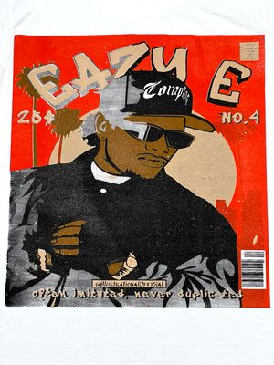 T-Shirt Eazy E - blanca - Unitalla S|M