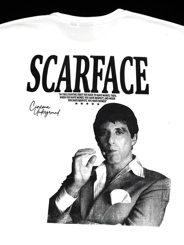 OVERSIZE - Scarface - Blanca | Única Talla M|L XL