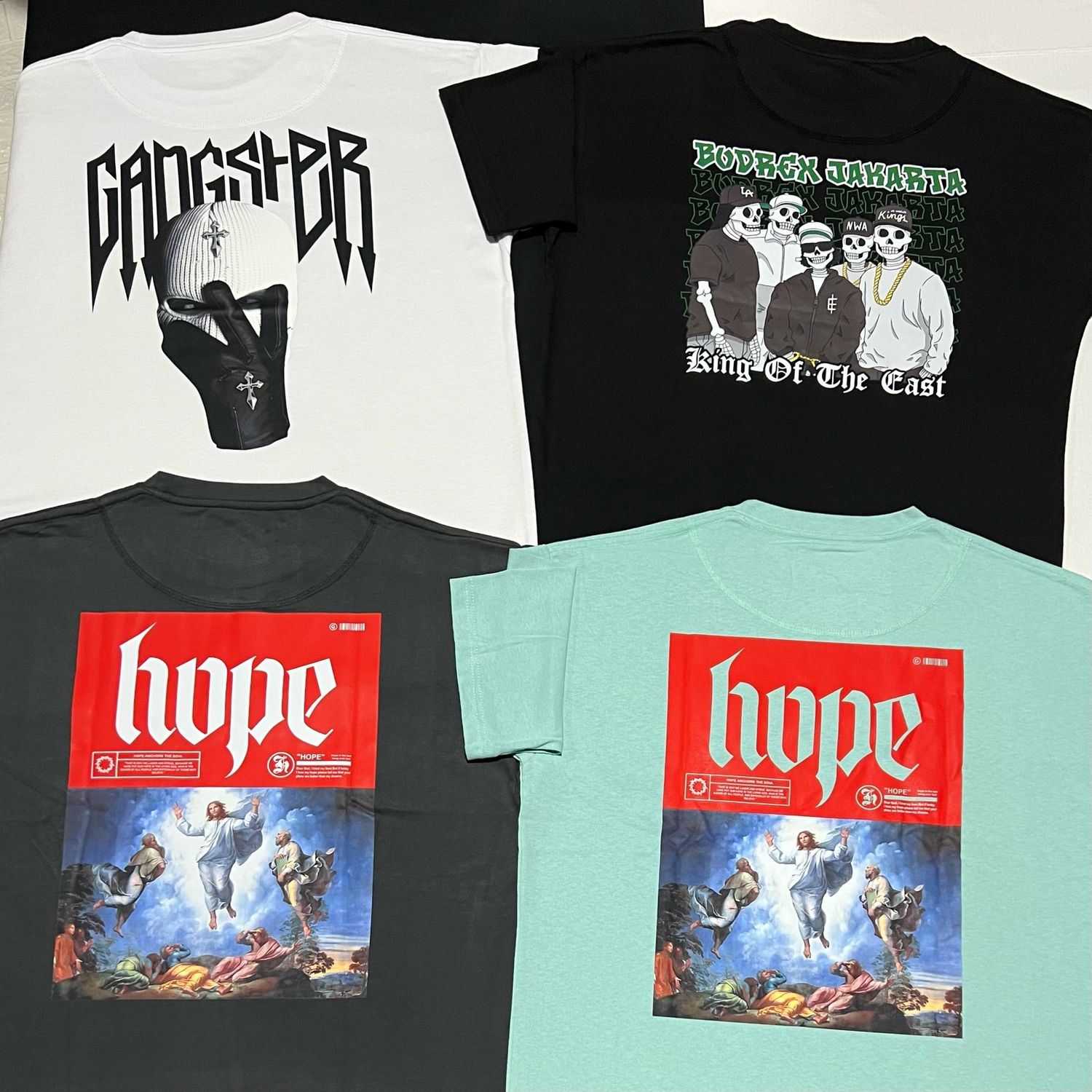 OVERSIZE - Hope - menta | M L