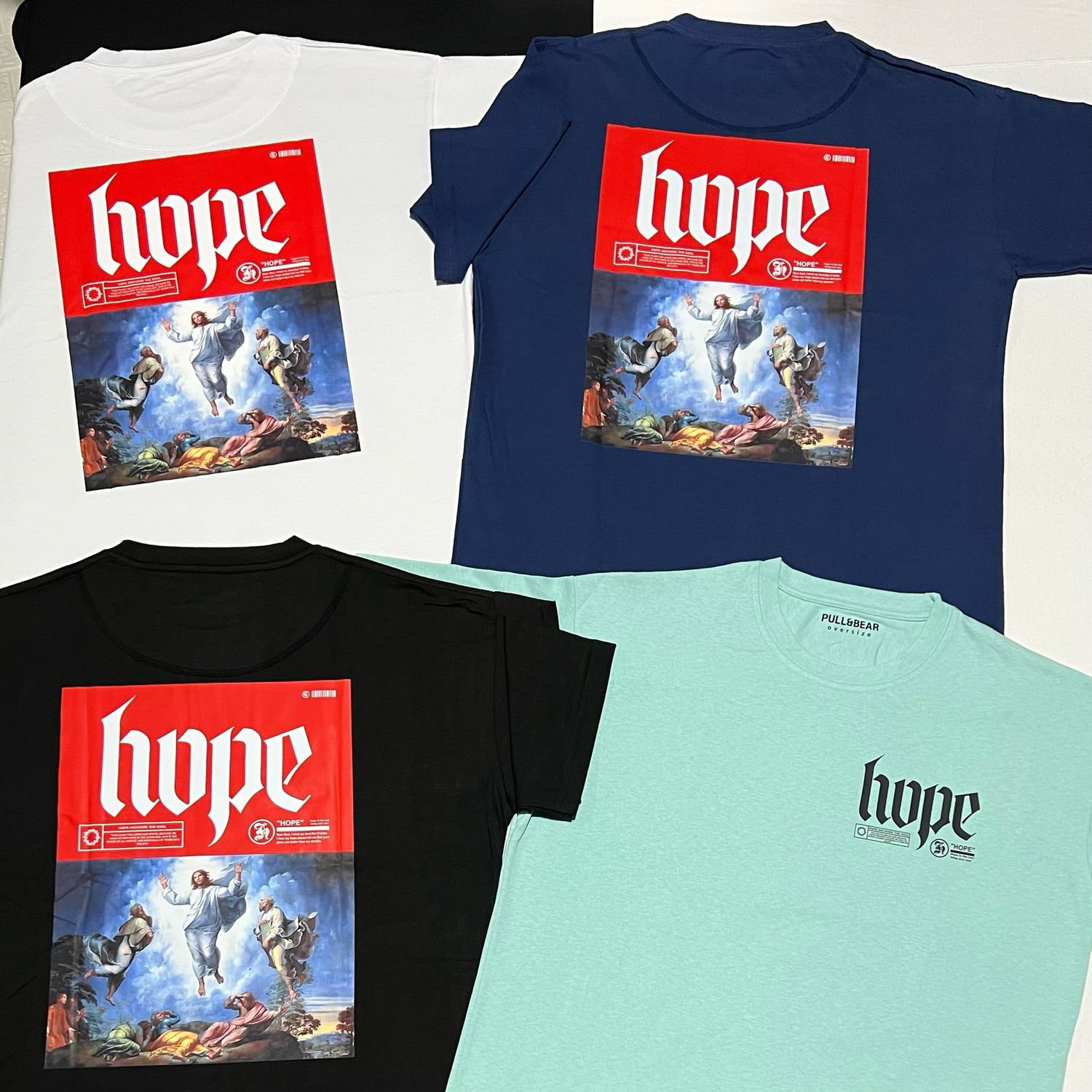 OVERSIZE - Hope - azul | M L