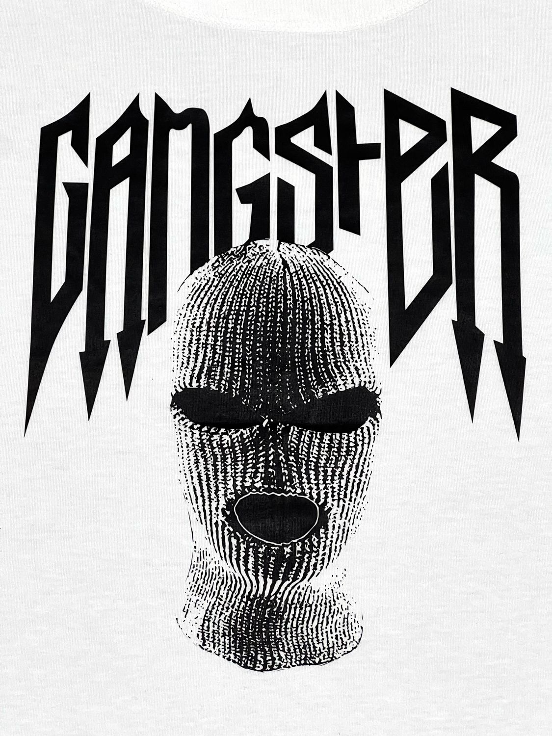 T-Shirt Ganster - blanca - Unitalla S|M