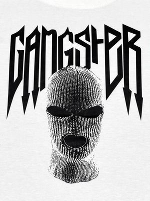 T-Shirt Ganster - blanca - Unitalla S|M