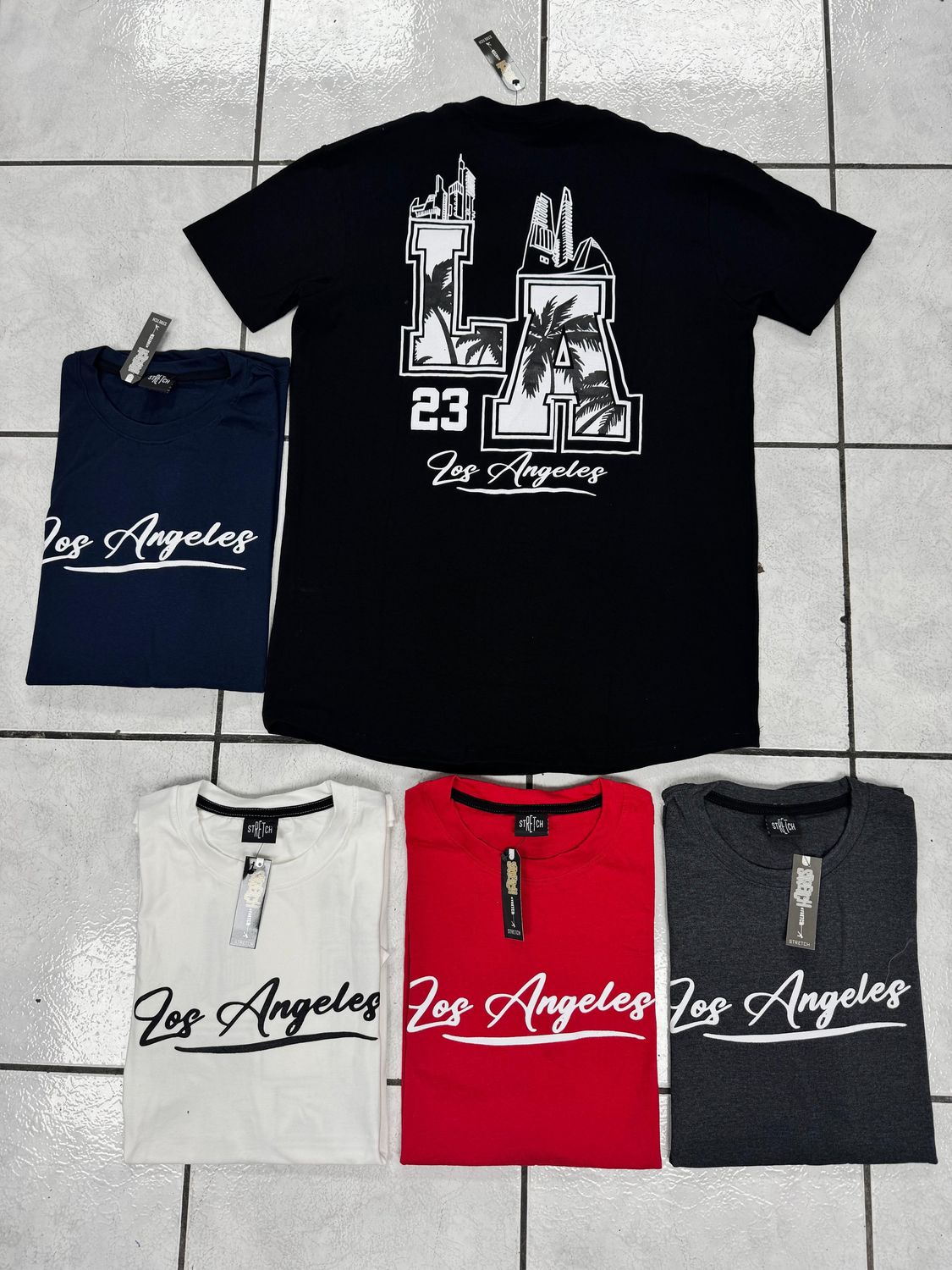 T-Shirt Los Ángeles 23 - negra - Unitalla S|M