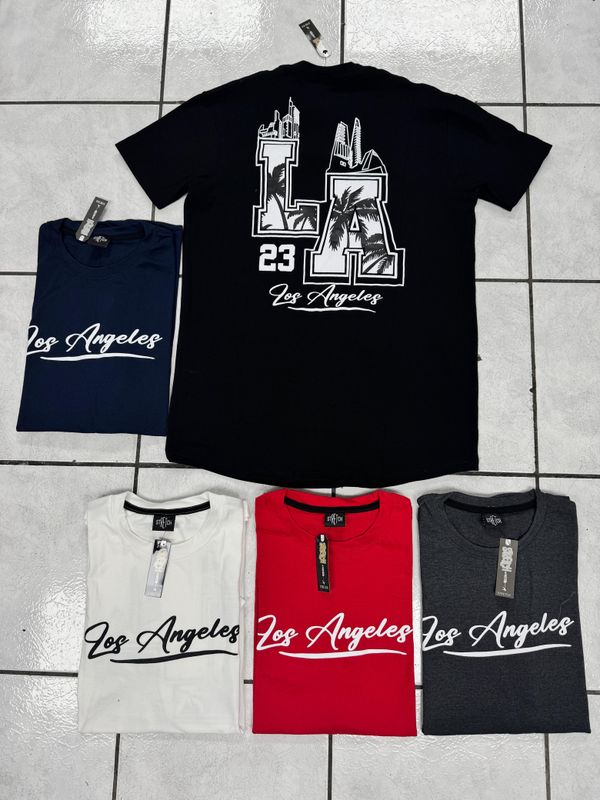 T-Shirt Los Ángeles 23 - blanca - Unitalla S|M