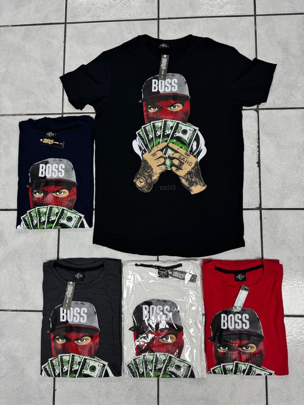 T-Shirt Boss - negra - Unitalla S|M