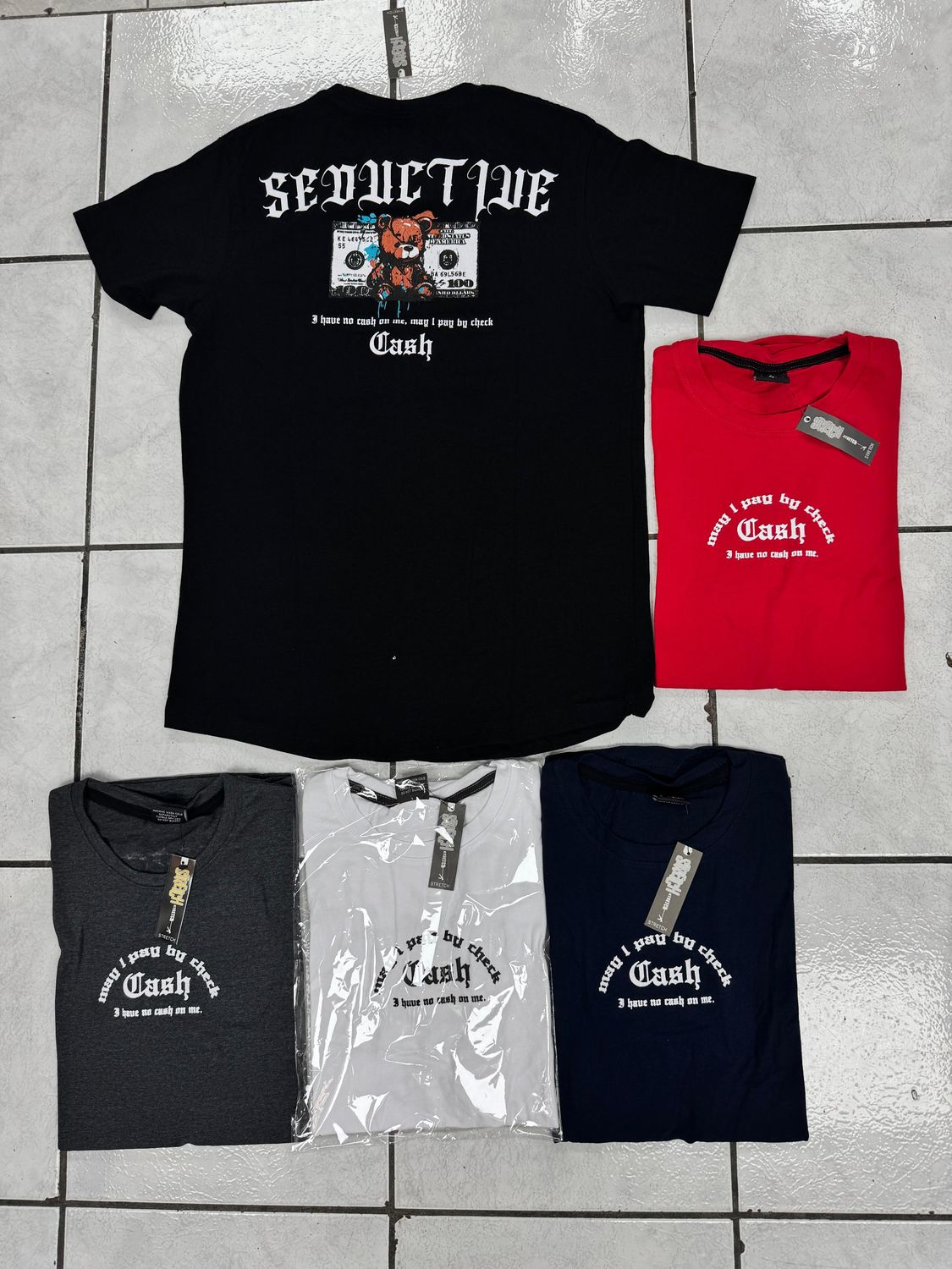 T-Shirt Seductive - negra - Unitalla S|M
