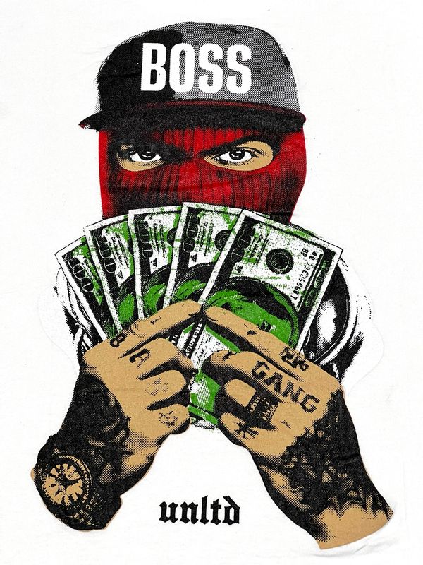 T-Shirt Boss - blanca - Unitalla S|M